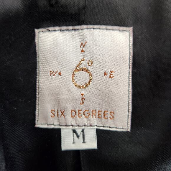 SALE Vintage Six Degrees Crushed Faux Fur Notched Collar Dinner Jacket - Picture 2 of 8